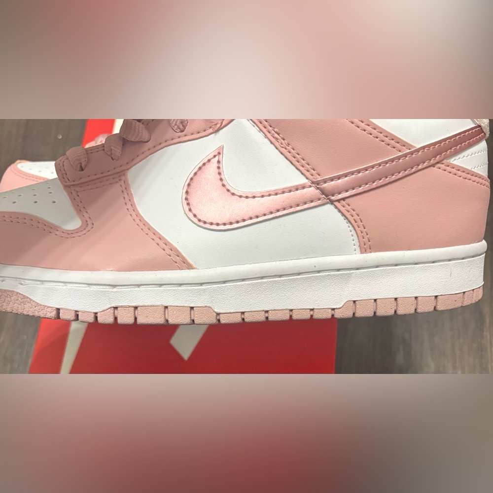 Nike Dunk Low Pink/White | Women’s 8.5 | Never Worn w/ Box - Picture 6 of 8